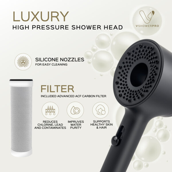 2-Mode Luxury High-Pressure Shower Head
