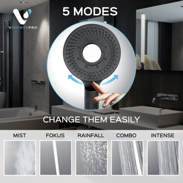 5-Mode Booster Shower