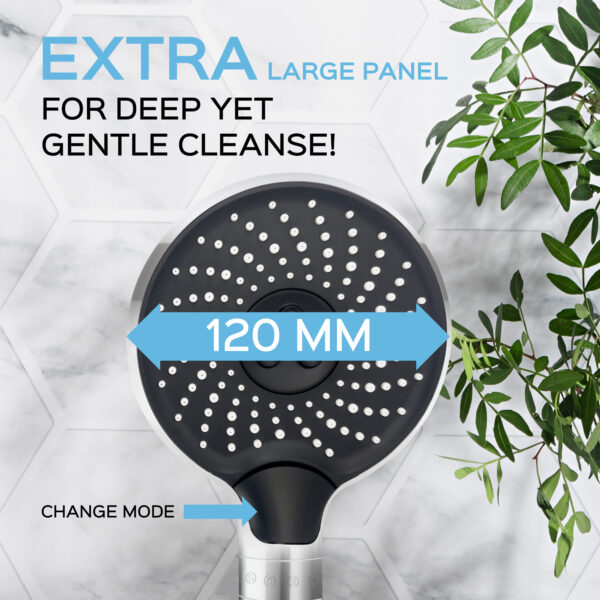 3-Mode Water Saving Shower Head