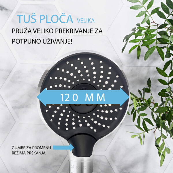 Tuš ručica za uštedu vode s filterom