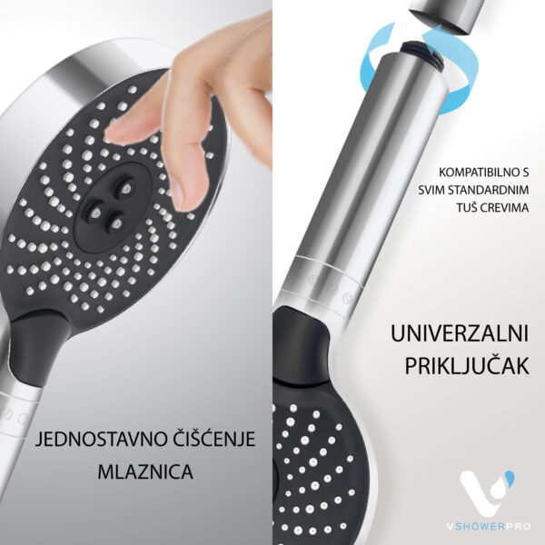 Tuš ručica za uštedu vode s filterom